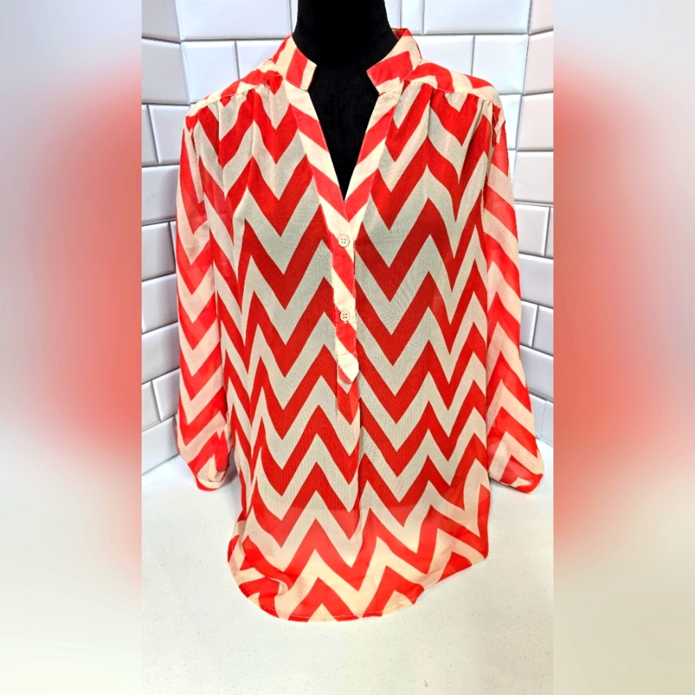 Tacera Dressy Blouse Large